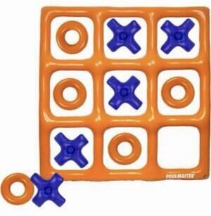 Swimming Pool or Backyard Floating Tic Tac Toe Game